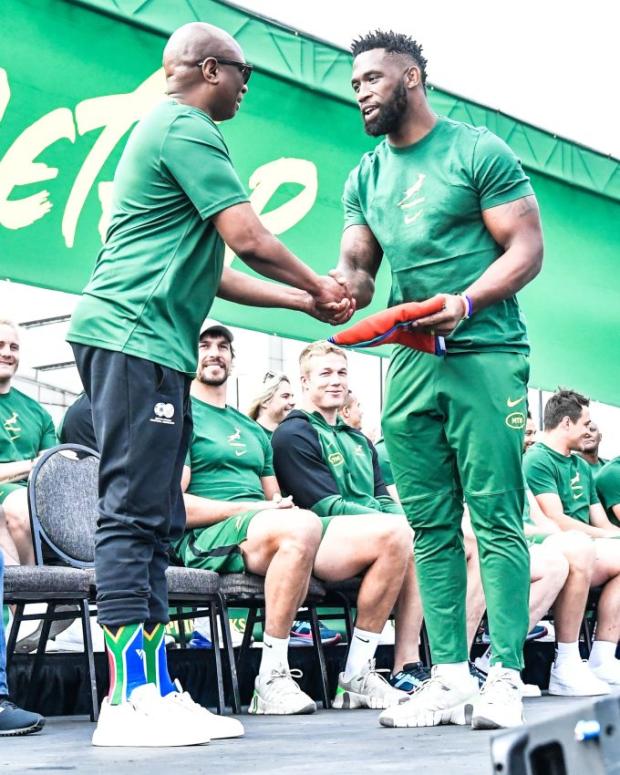 PICTURES: Boks bid farewell to South Africa