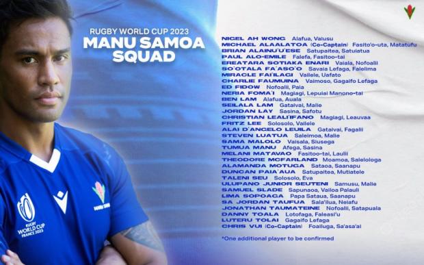 Former All Blacks trio headlines Samoa World Cup squad