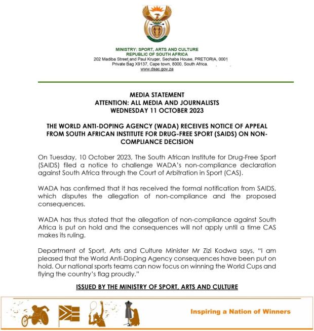 MEDIA-STATEMENT-DSAC-UPDATE-FROM-WADA-1