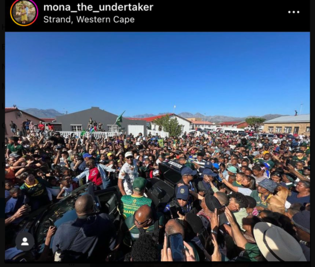 Touching homecomings for Springbok World Cup stars