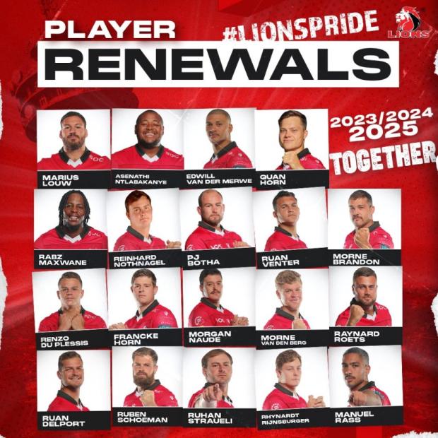 Lions hold onto the next generation of Boks