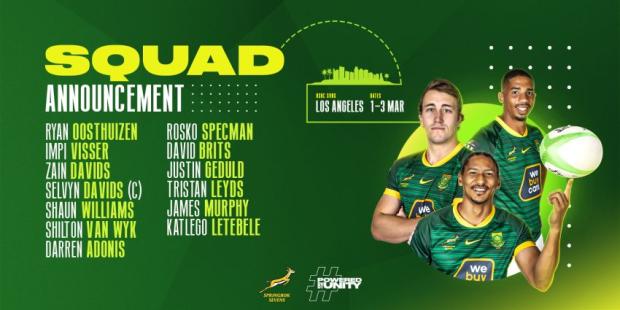 BlitzBok LA squad