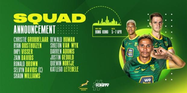 BlitzBoks team for Hong Kong