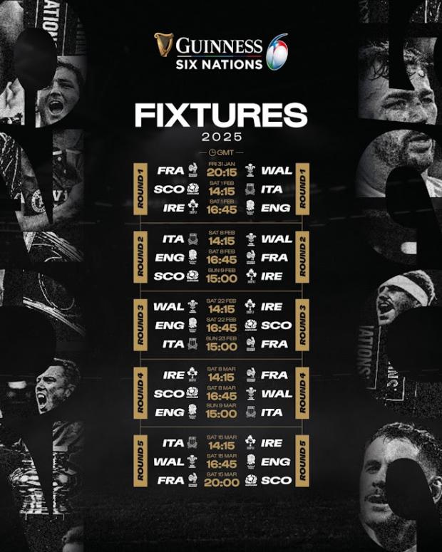 Six Nations 2025 to start in Paris