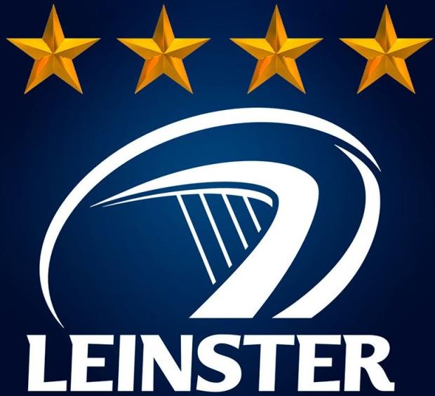 Leinster logo with Euro stars