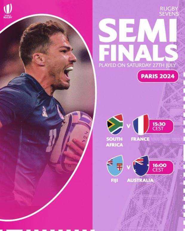 Semifinal fixtures