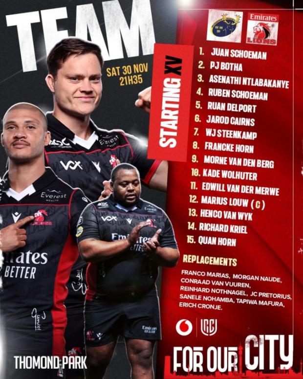 Lions test new combos against Munster