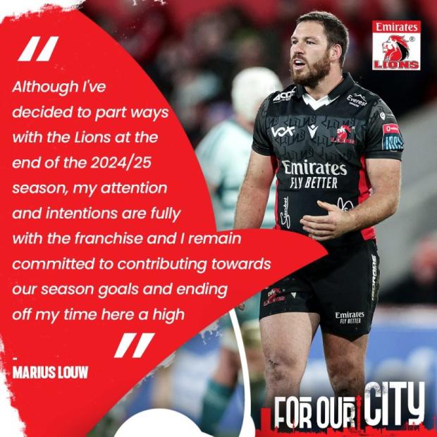 Marius Louw quote