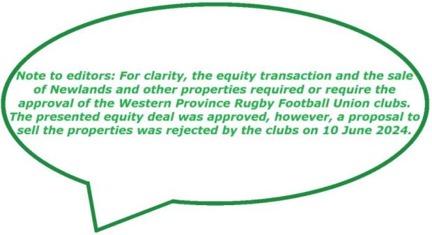 SARU statement - screen grab