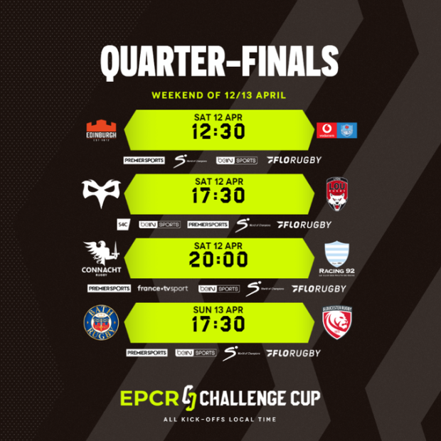 Challenge Cup quarterfinals