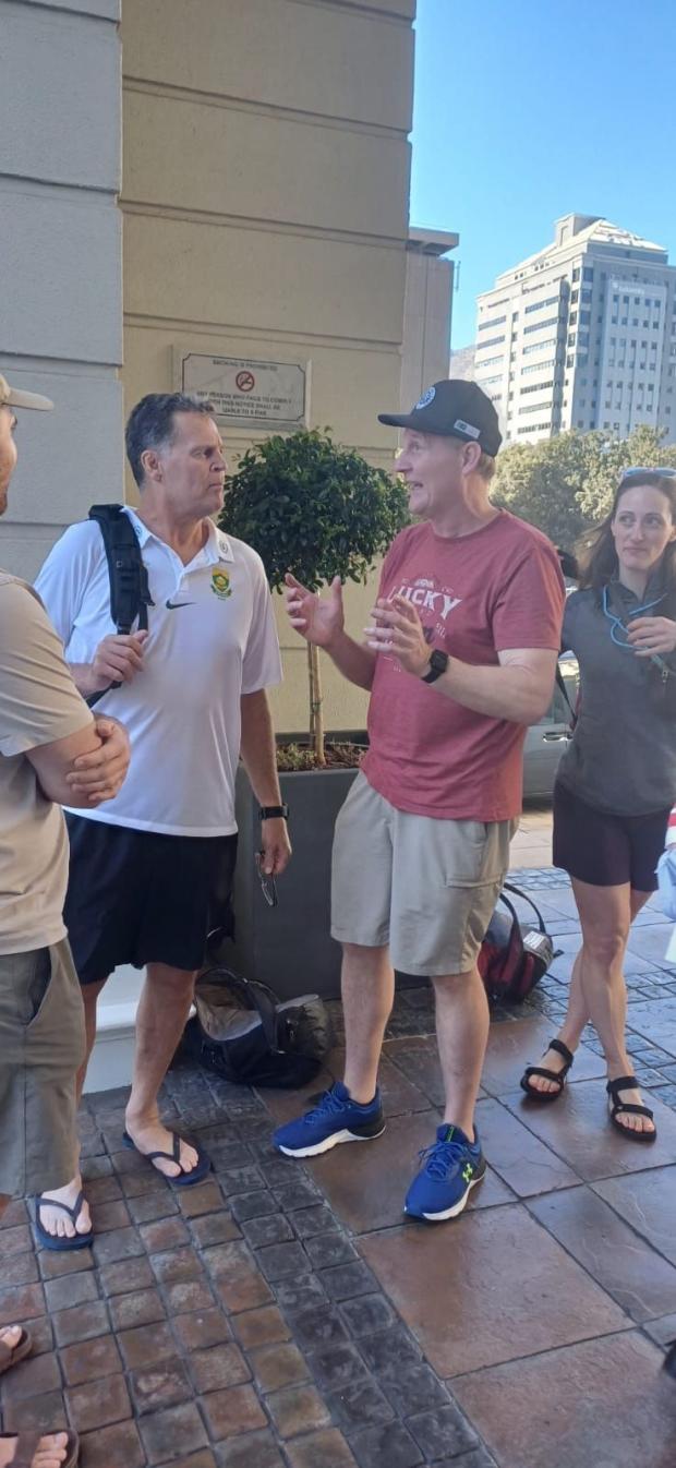 The day Rassie 'bowled over' Canadian tourists