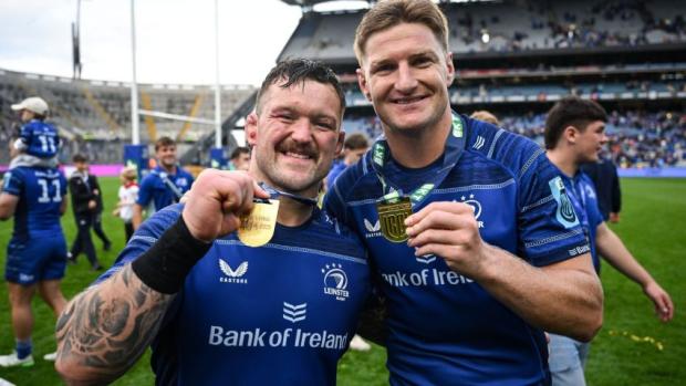 WATCH: Leinster's Champagne moment