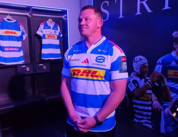 Deon Fourie new Stormers jersey