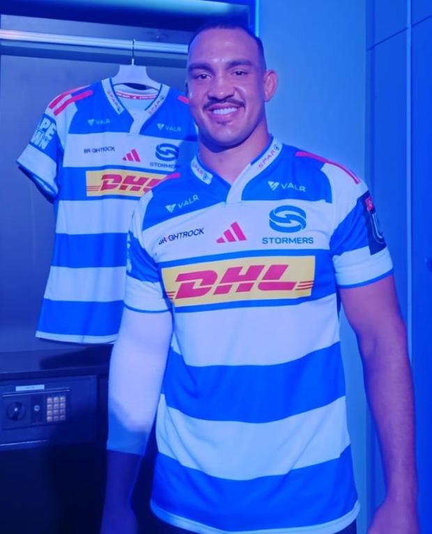 Salmaan Moerat new Stormers jersey