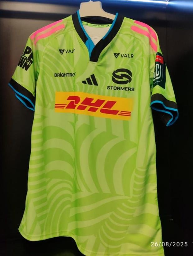 Stormers away jersey