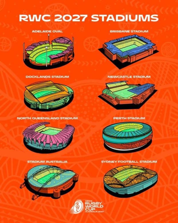 RWC 2027 Stadiums