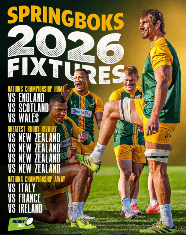 World Cup nostalgia as Boks' venues for Nations Championship are confirmed