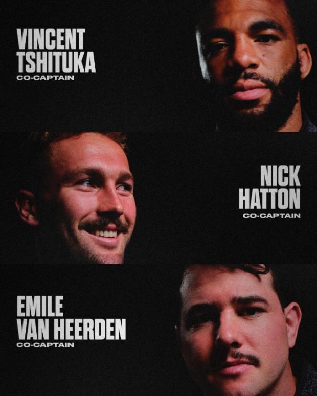 Sharks head into new season with six captains