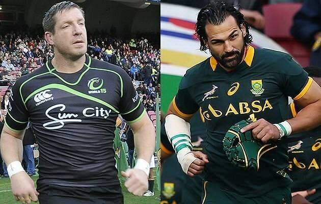 One last game for Vic and Bakkies - south africa | Rugby365