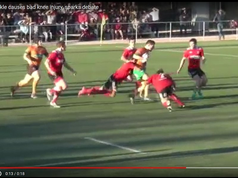 Chop Tackles in Rugby 