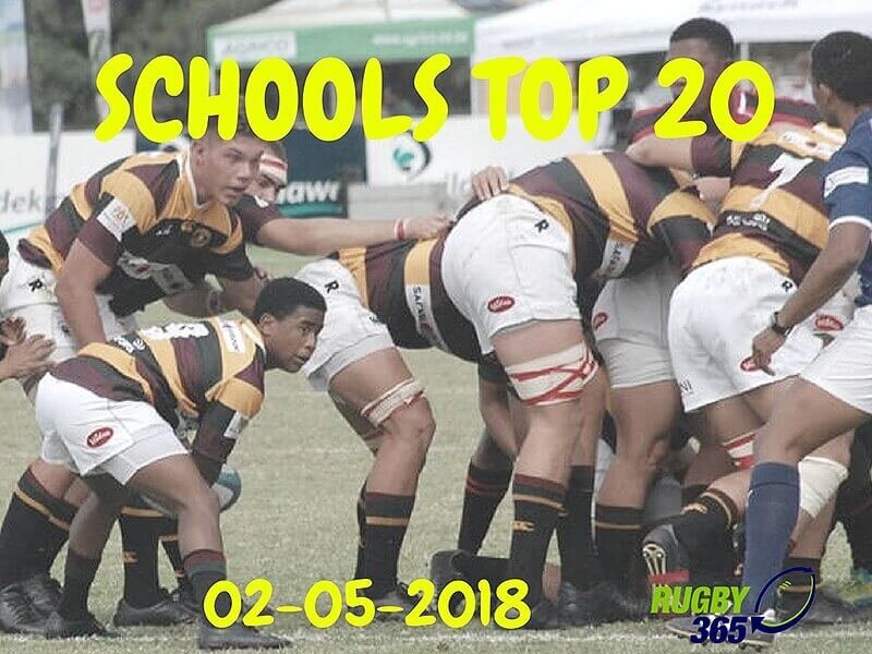 Schools Top 20 - 2 May 2018