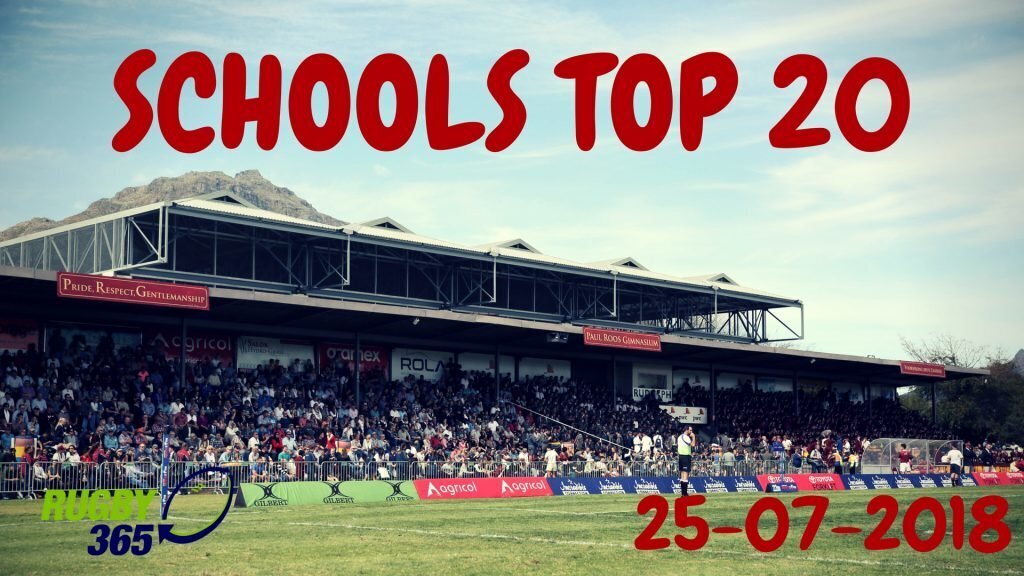 Schools Top 20 - July 25