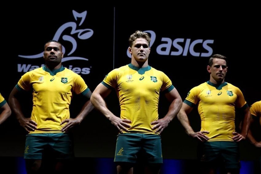 Video Wallabies Unveil 2019 World Cup Jersey Australia Rugby365