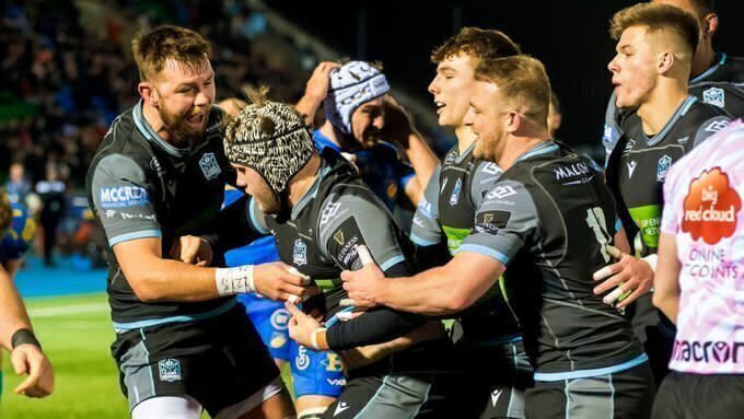 Stewart double puts Glasgow into top three | Rugby365