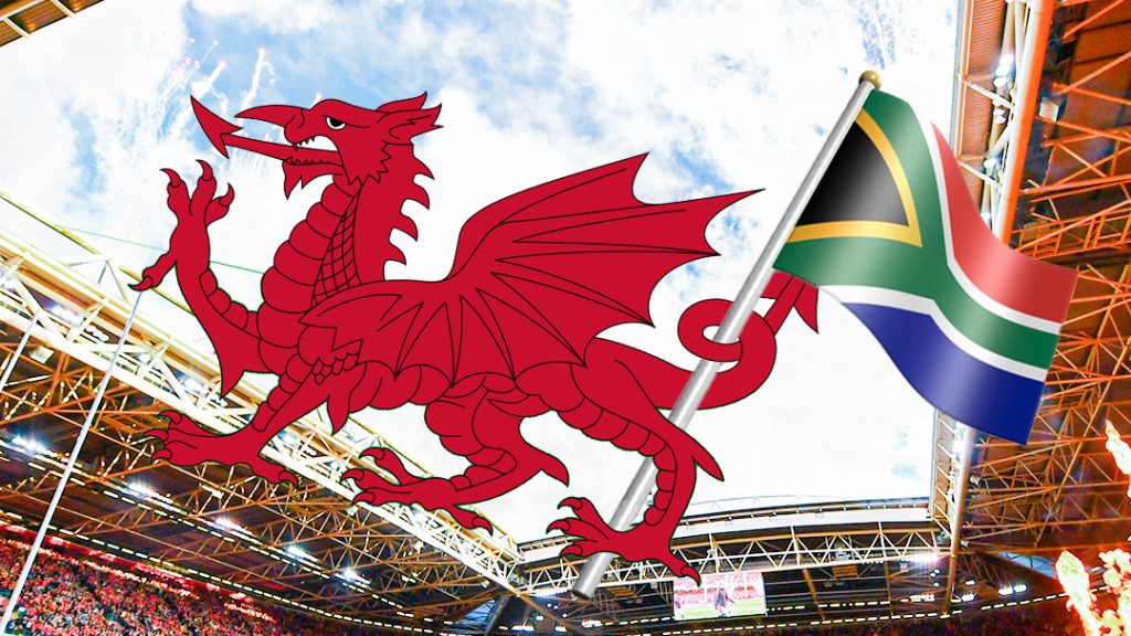 South African versus Wales - by the numbers