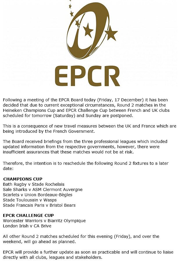 EPCR statement
