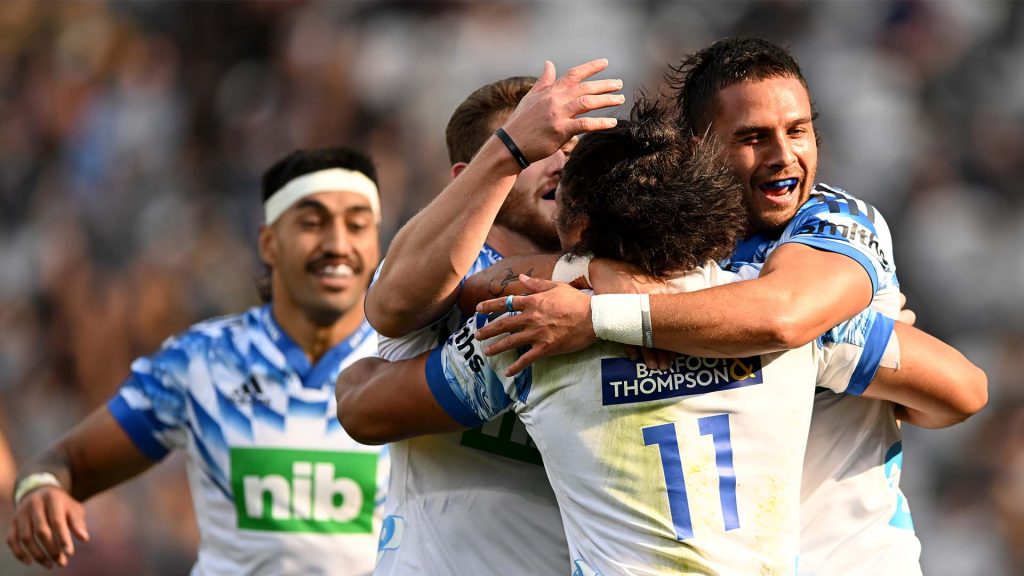 Blues pay dear price for win over Highlanders in Dunedin thriller