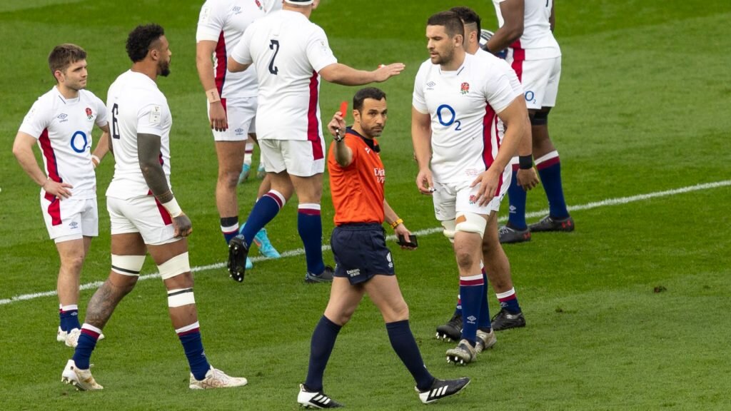 England lock learns fate after fastest red card in Six Nations