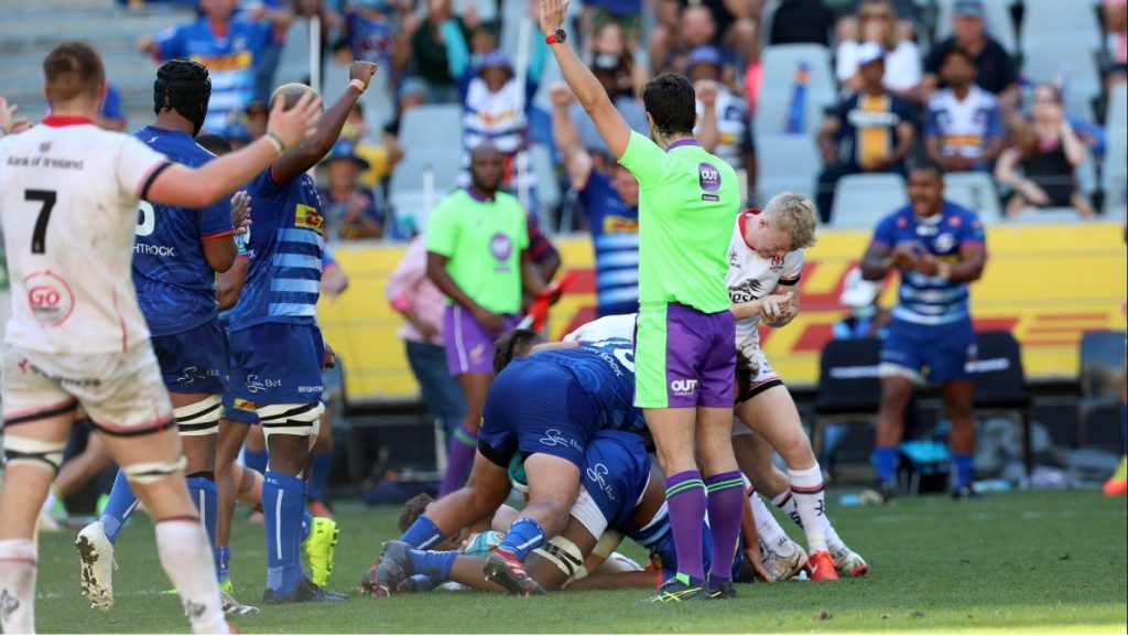 Ulster coach questions late call in defeat to Stormers