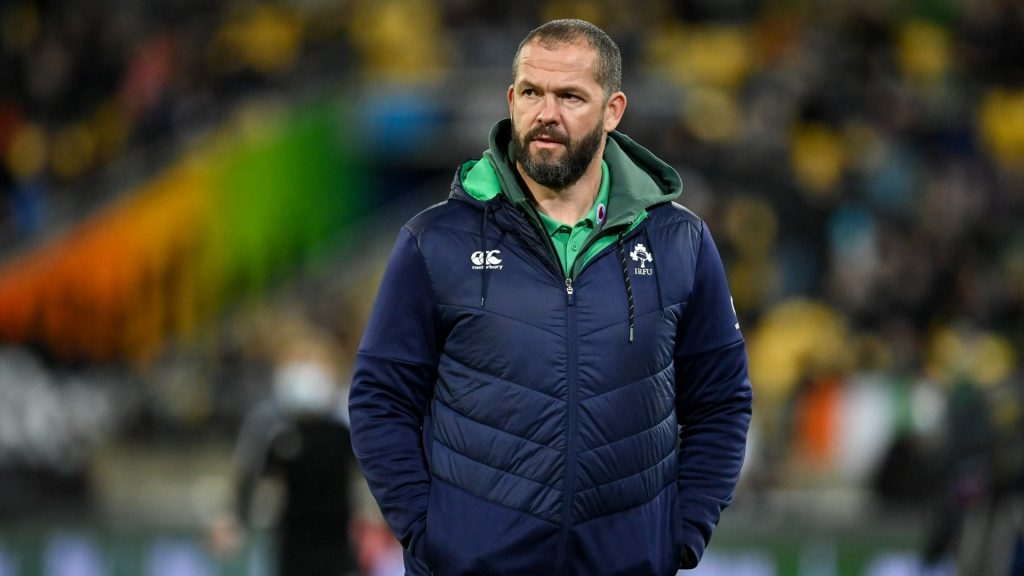 IRFU reveals decision on Andy Farrell's coaching future
