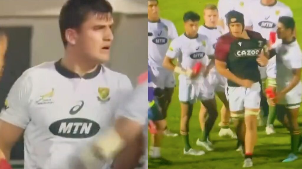 'I’ve never seen this before': Junior Boks stunned by opponent's cheeky act
