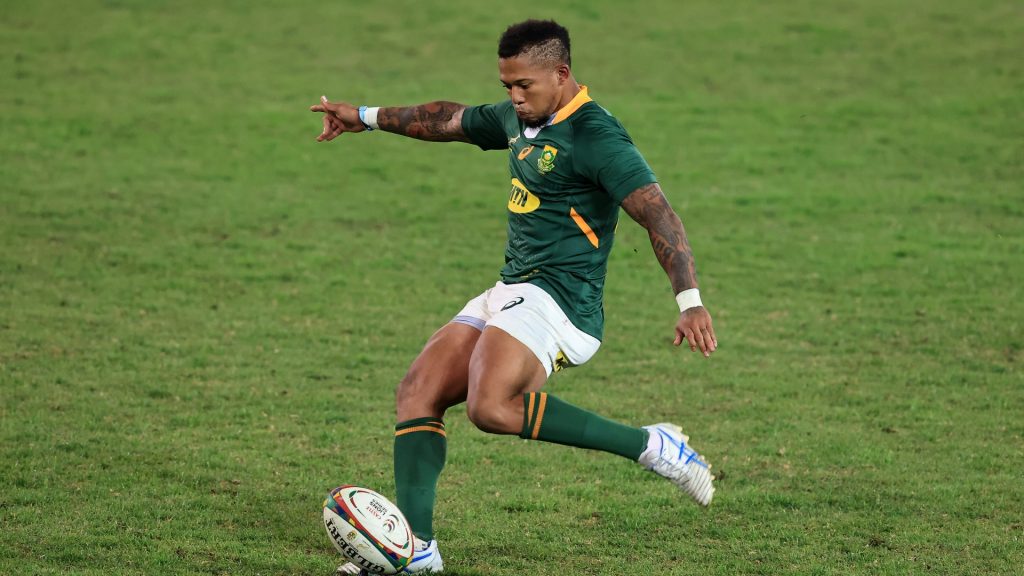 'You are having a go at him': Bok coach defends Jantjies