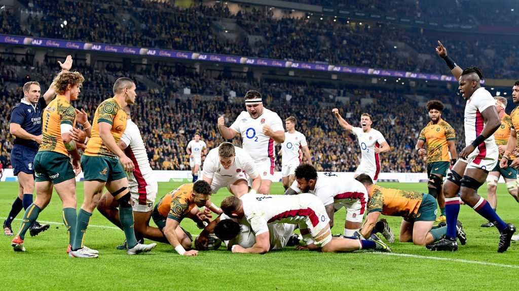 England survive Wallabies fightback to level series