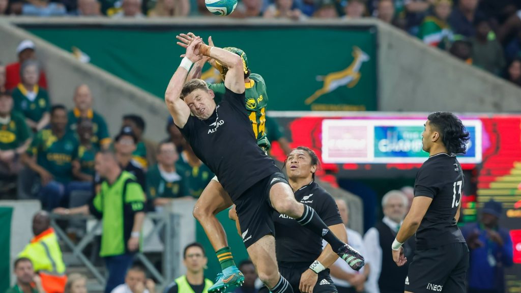Bok assistant responds to All Blacks' complaints on aerial contest