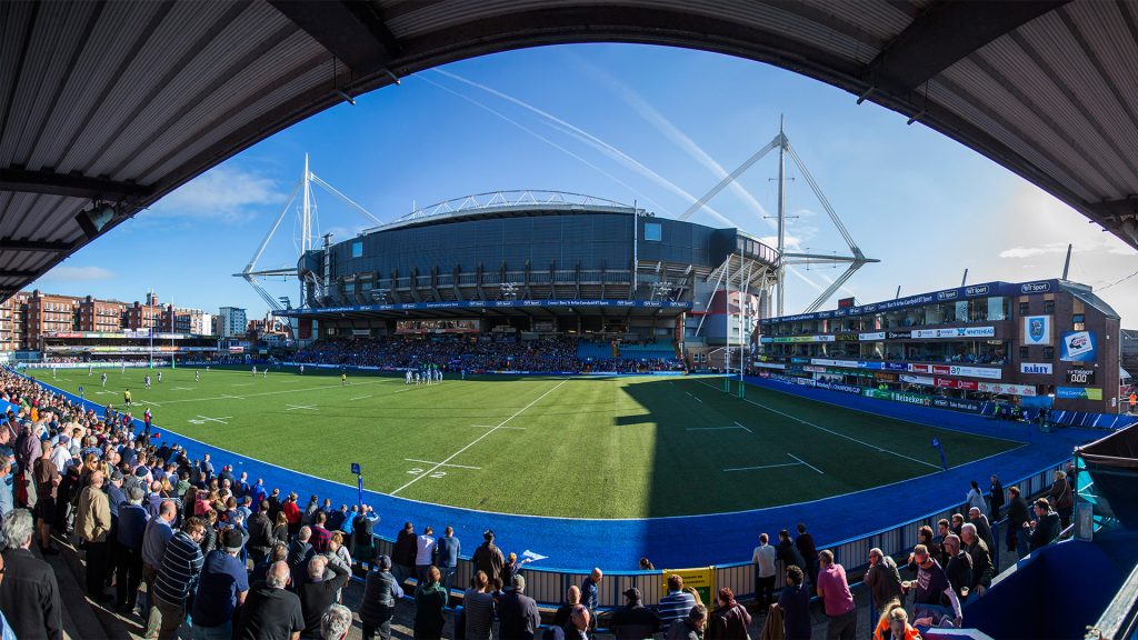 Visitors to Cardiff Arms Park - Cardiff Blues Brothers