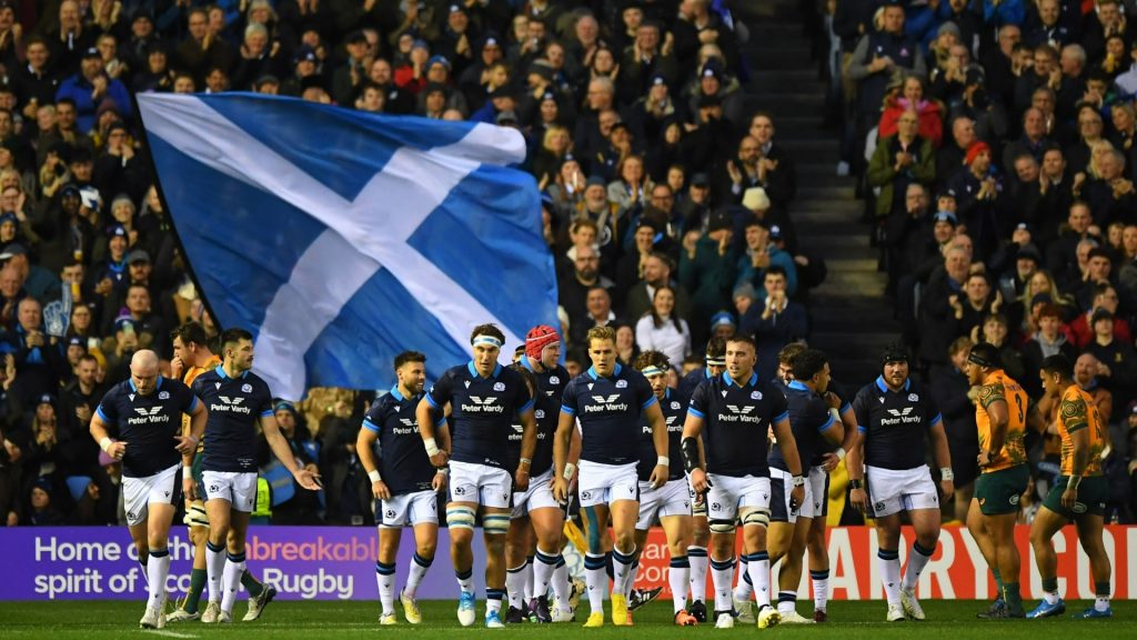 Scotland opt for new halfback pairing against England