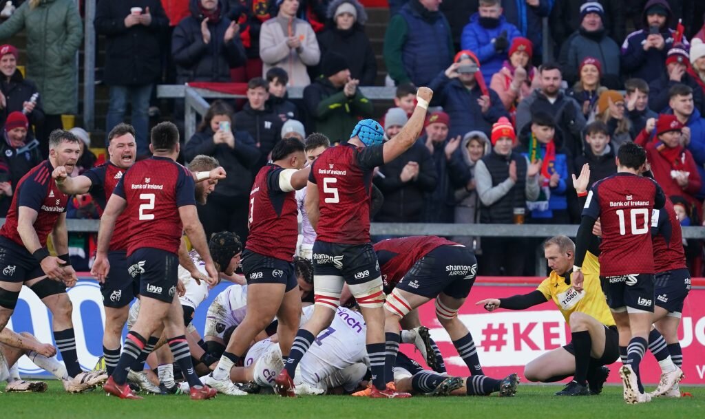 Fourteen-man Munster hold off Northampton in Champions Cup thriller