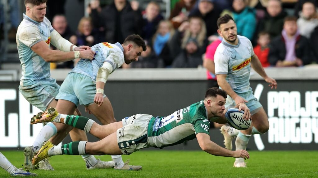 SA-born Lewies Sees Red As London Irish Dismantle Harlequins | Rugby365