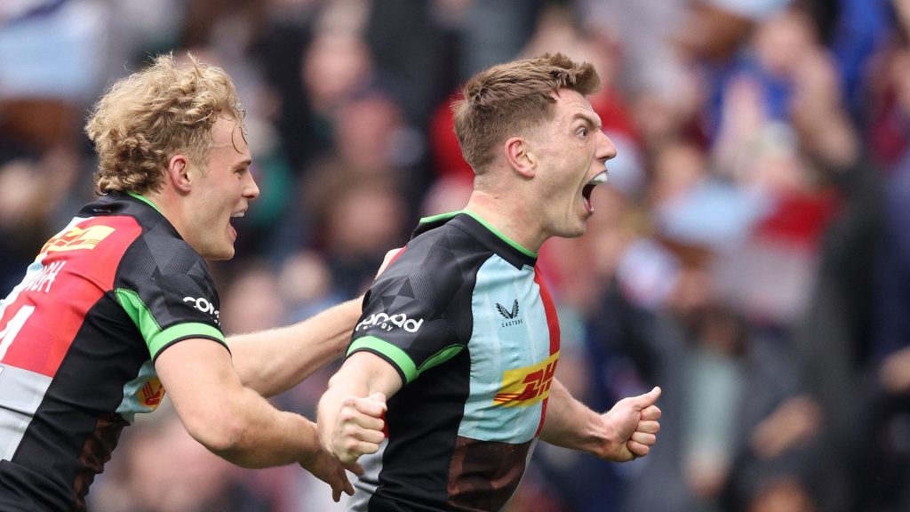 Six tries for Harlequins in Premiership thriller