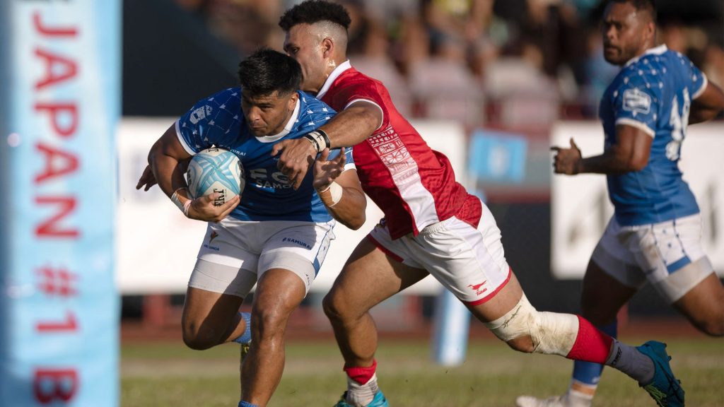 Samoa post sixtry win over Tonga in Pacific Nations Cup samoa Rugby365