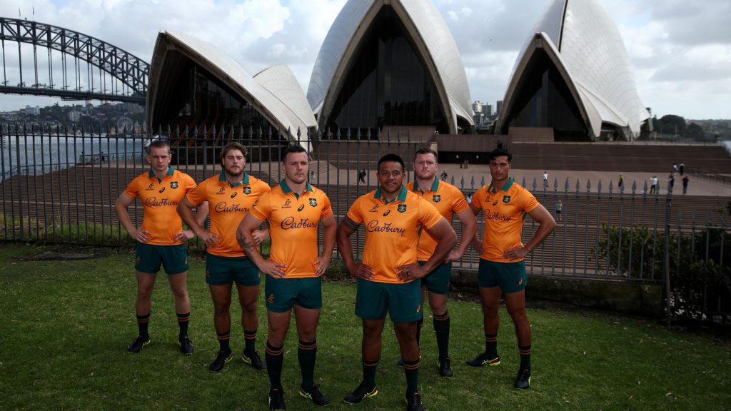 'The collar is back': Wallabies unveil jersey for B&I Lions series