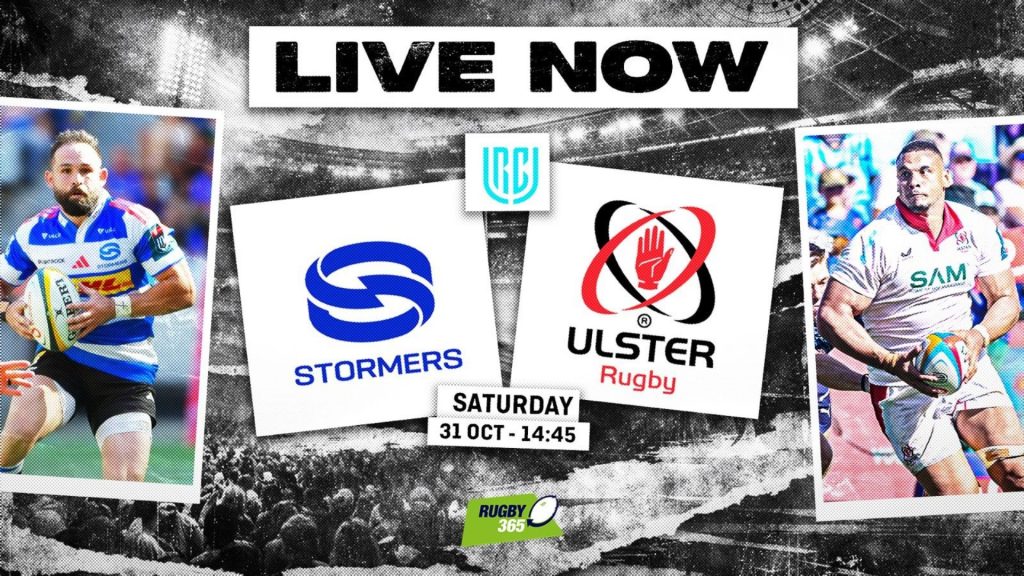 LIVE: Stormers v Ulster - URC