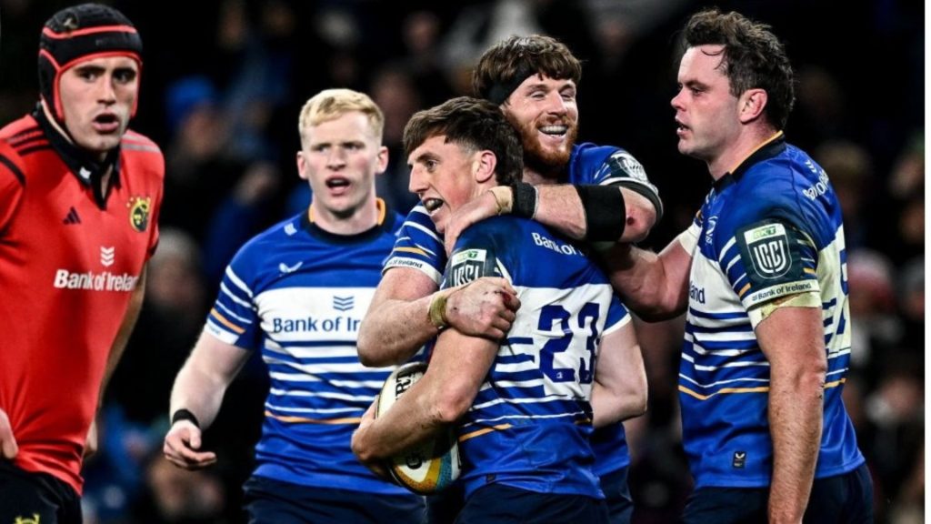 Leinster fight back against Munster, Steyn scores for Glasgow in tight Italy win