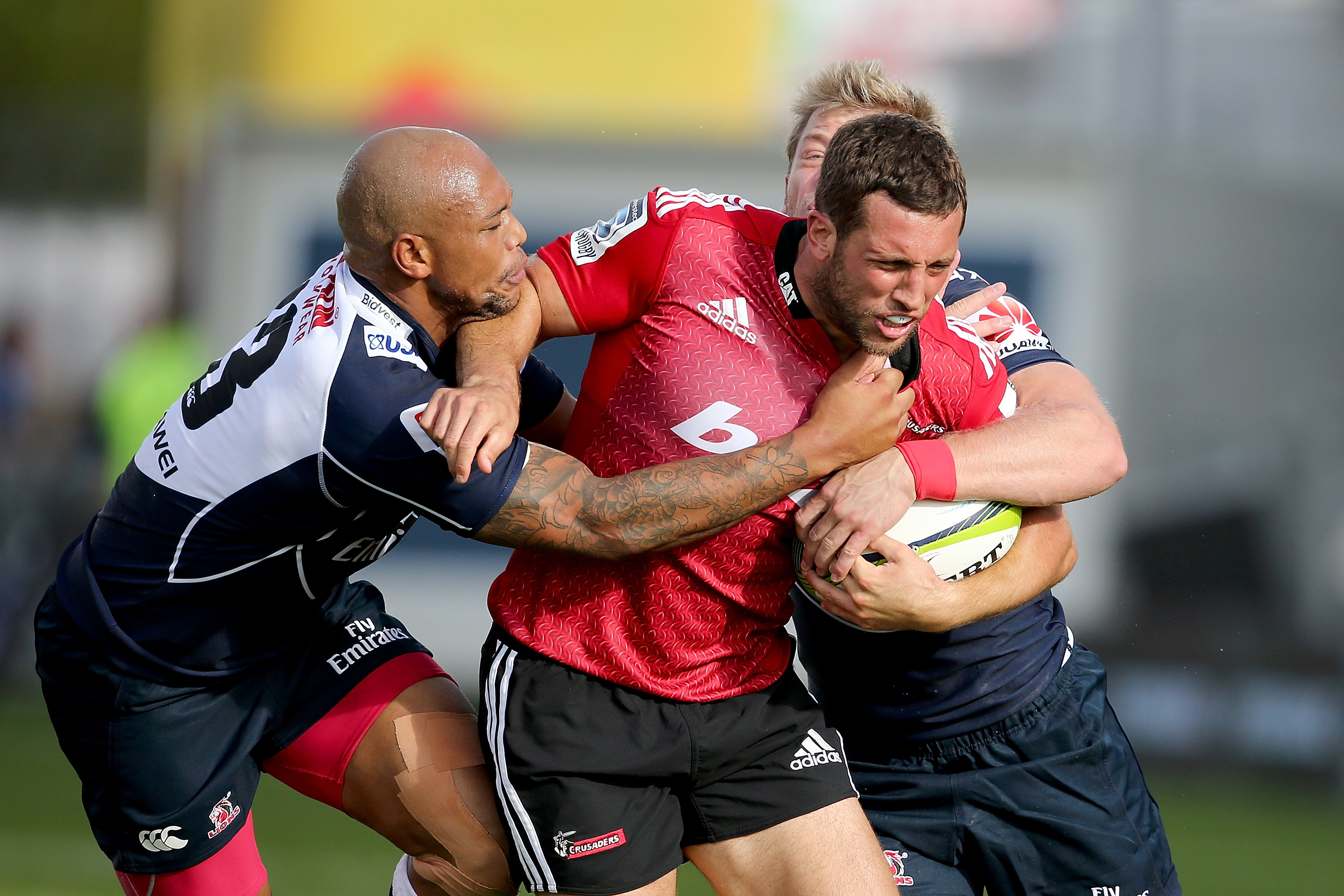 Crusaders overpower spirited Lions