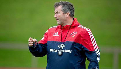 Munster coach Anthony Foley dies