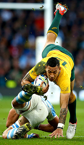 Wallabies too good for Pumas